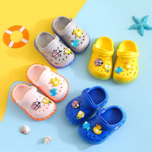 Sunshine Steps: Baby Sandals & Cartoon Garden Shoes